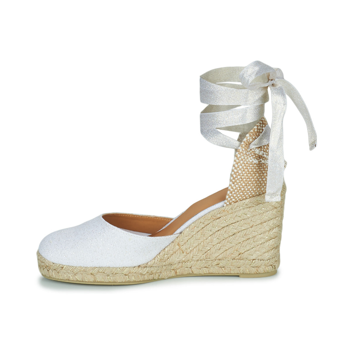 Scarpe Espadrillas Donna Castaner Carina Bianco