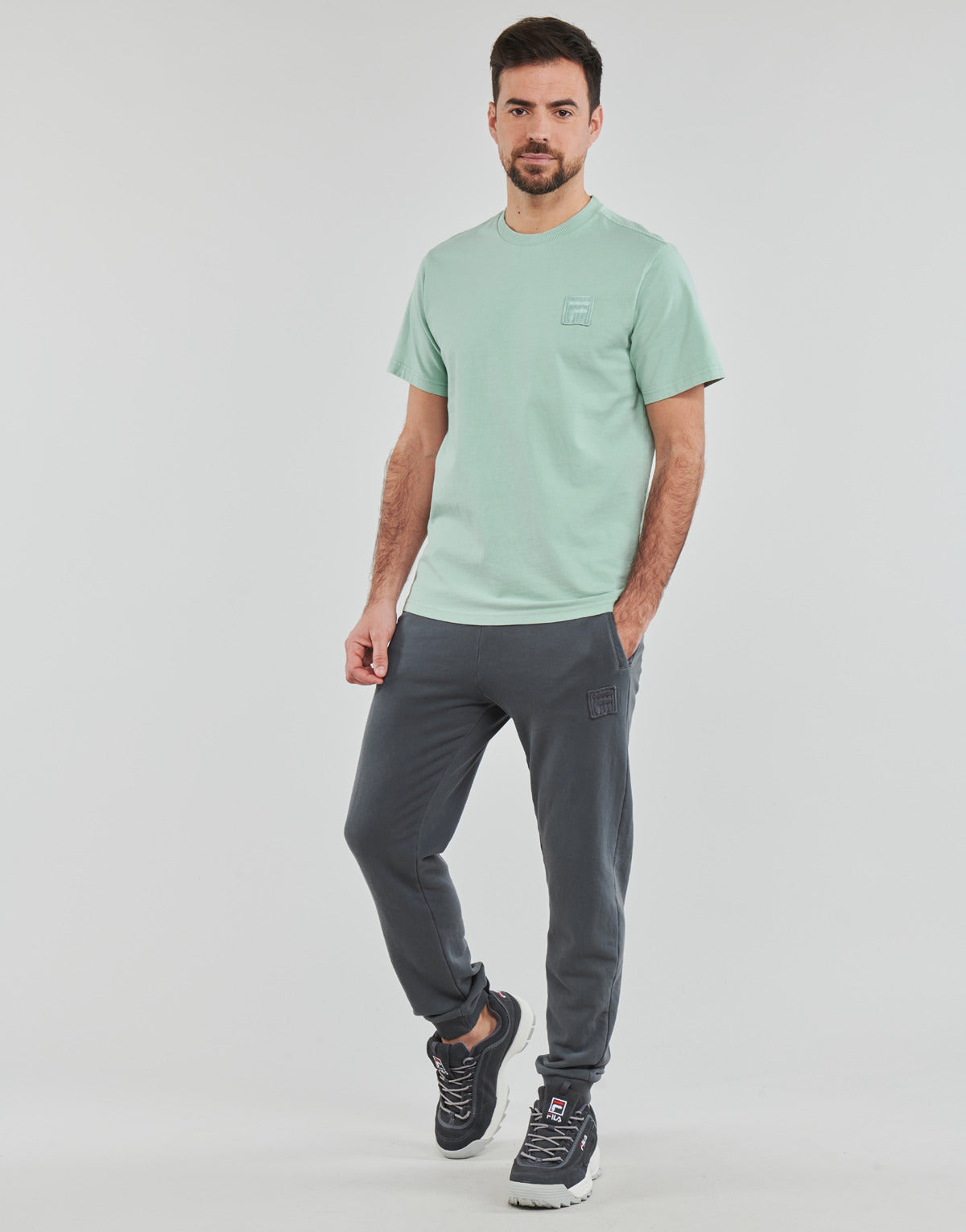 Pantaloni Sportivi Uomo Fila BASTOGNE Nero