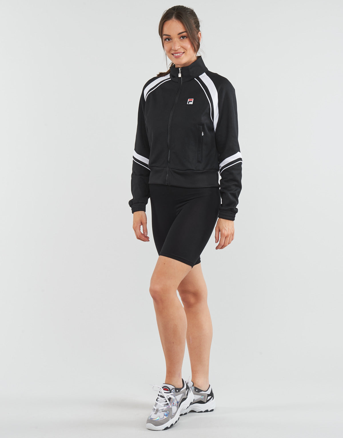 Felpa Donna Fila ZADAR Nero