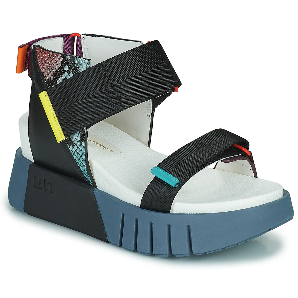 Sandali Donna United nude DELTA RUN Nero