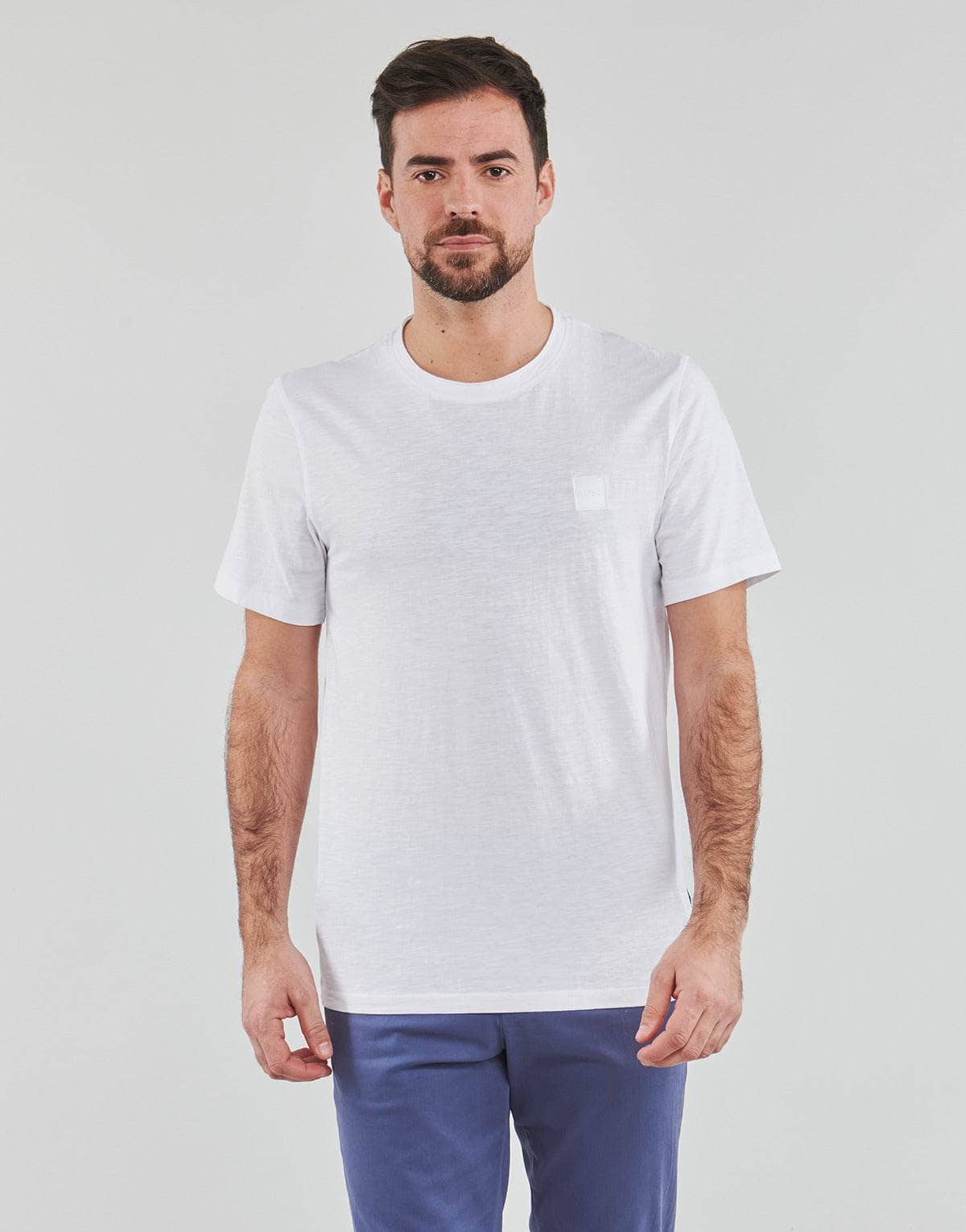 T-shirt Uomo BOSS Tegood Bianco