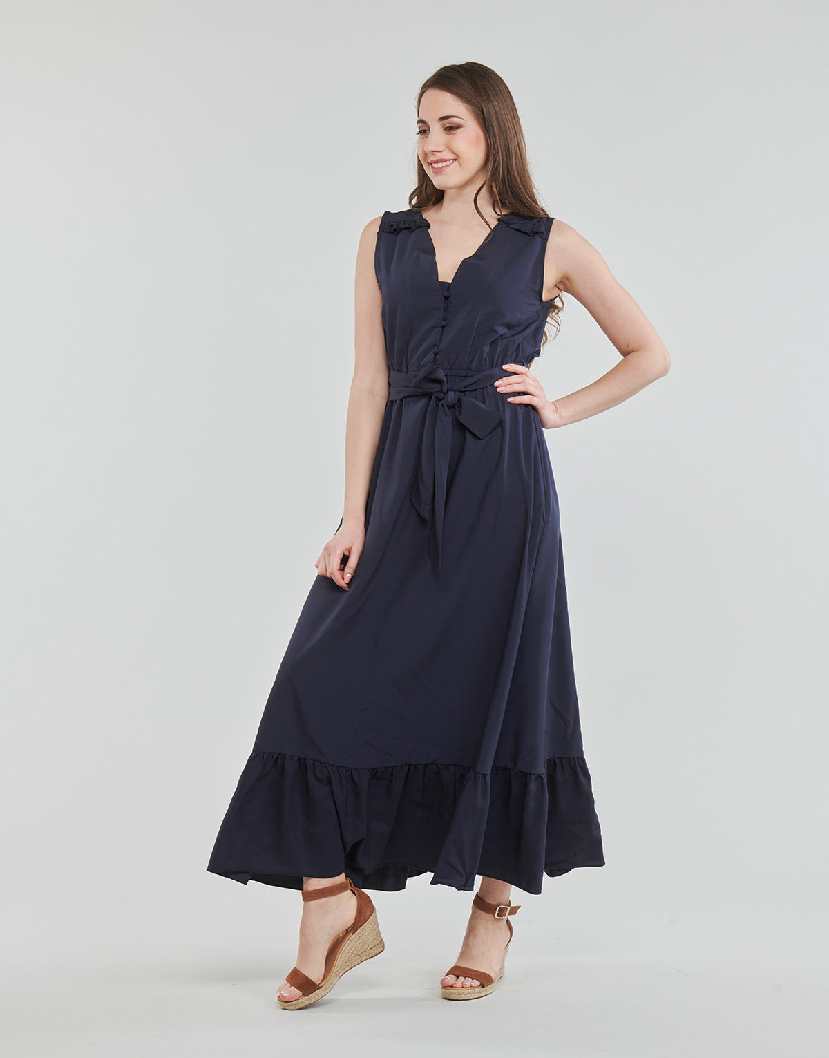 Abito lungo Donna Molly Bracken LA399AE Blu