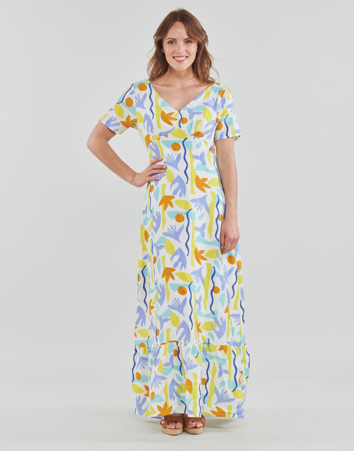 Abito lungo Donna Molly Bracken  LAL224AP  Multicolore