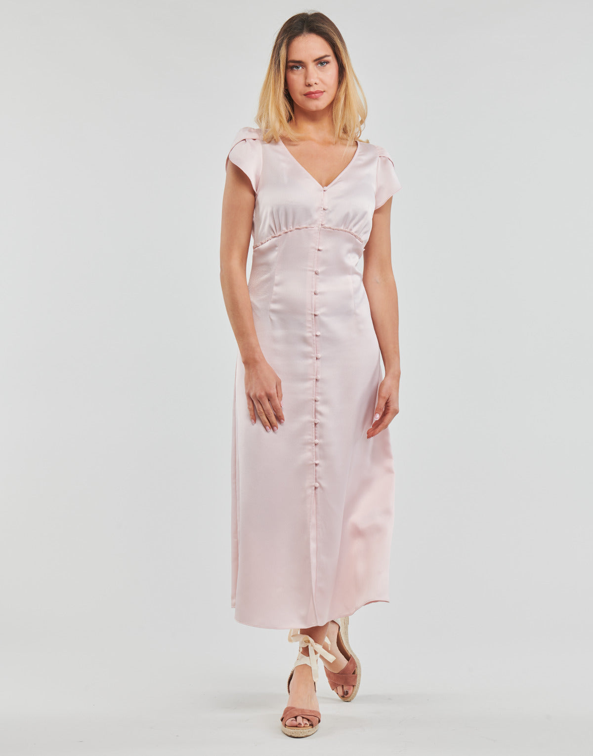 Abito lungo Donna Naf Naf KLUDIVINE Rosa
