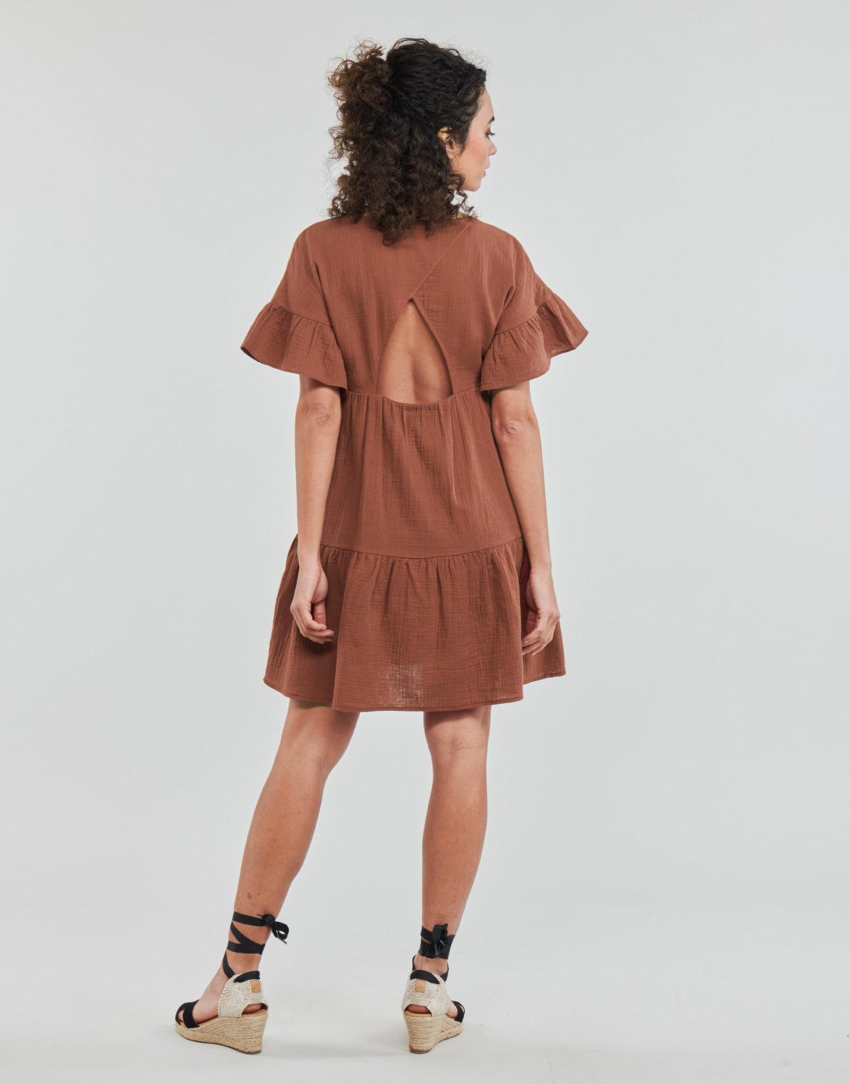 Abito corto Donna Naf Naf KMIRANDA Bordeaux