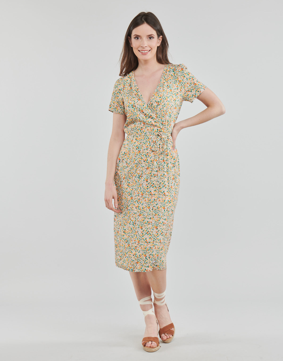 Abito lungo Donna Naf Naf YONDINE Multicolore