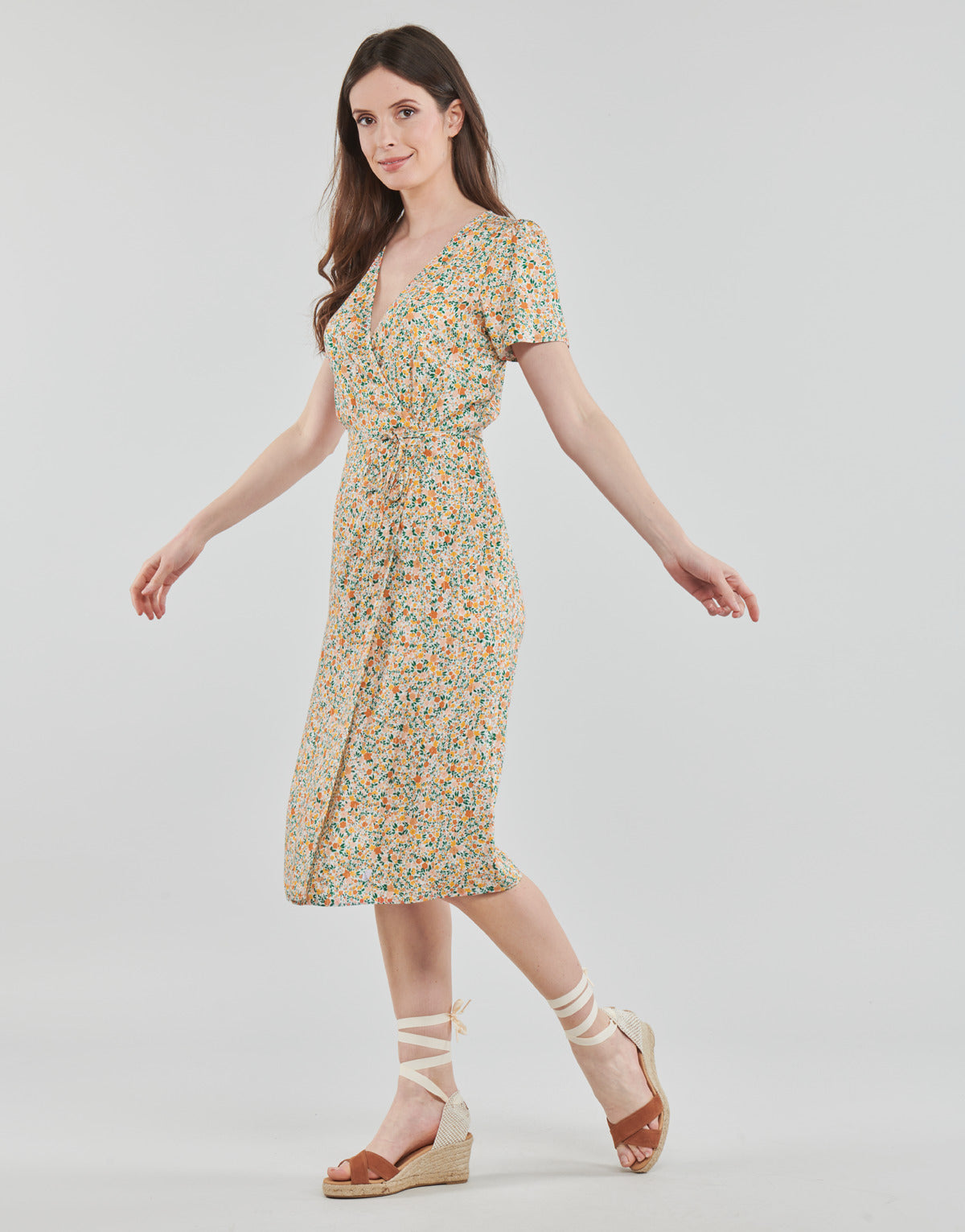 Abito lungo Donna Naf Naf YONDINE Multicolore