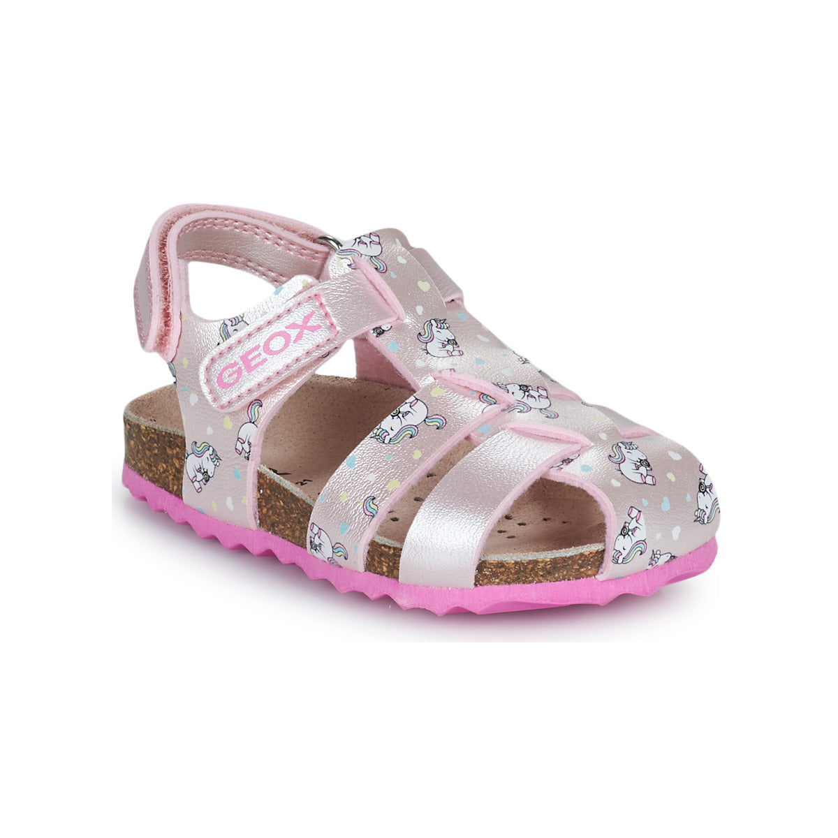 Sandali bambini ragazza Geox B SANDAL CHALKI GIRL Rosa