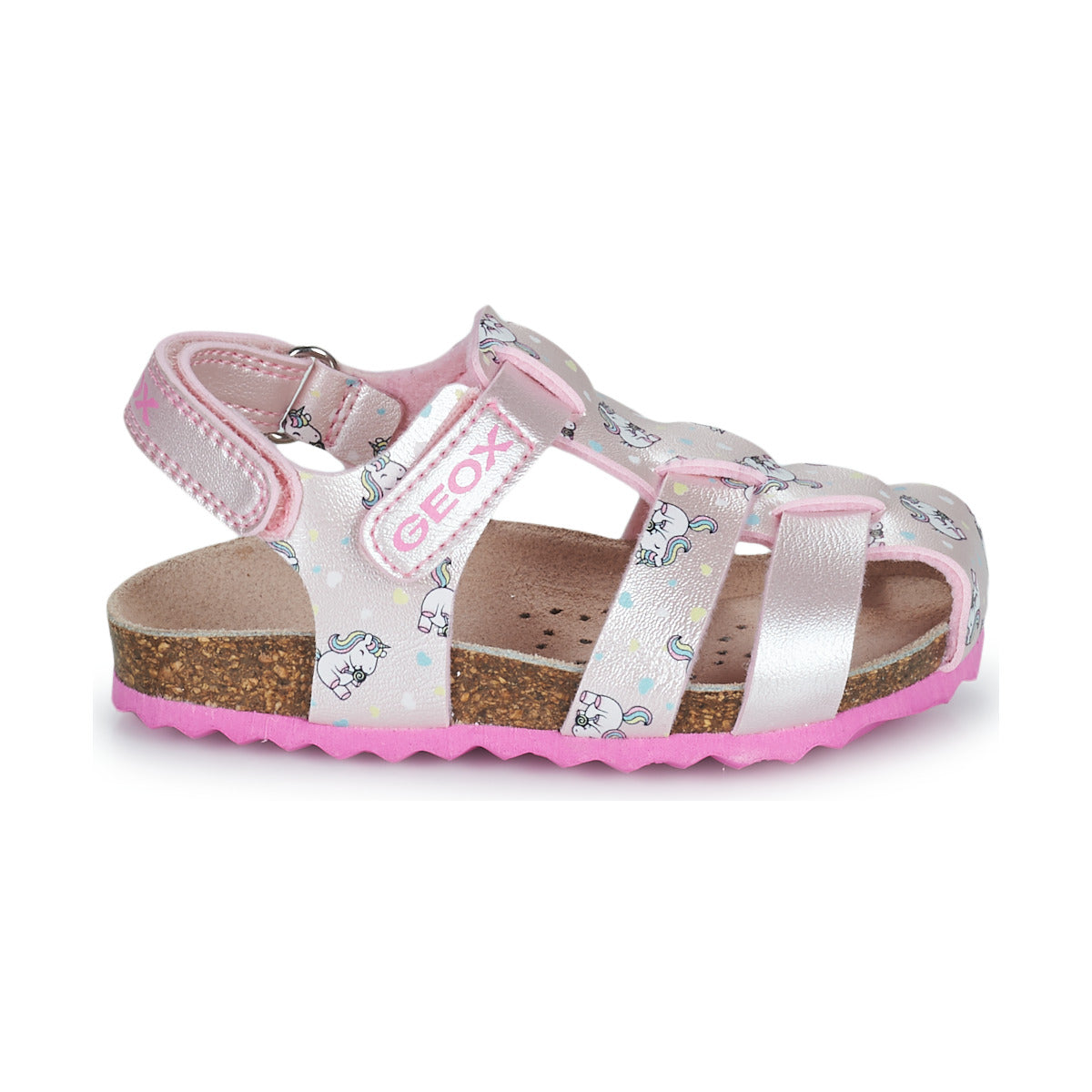 Sandali bambini ragazza Geox B SANDAL CHALKI GIRL Rosa