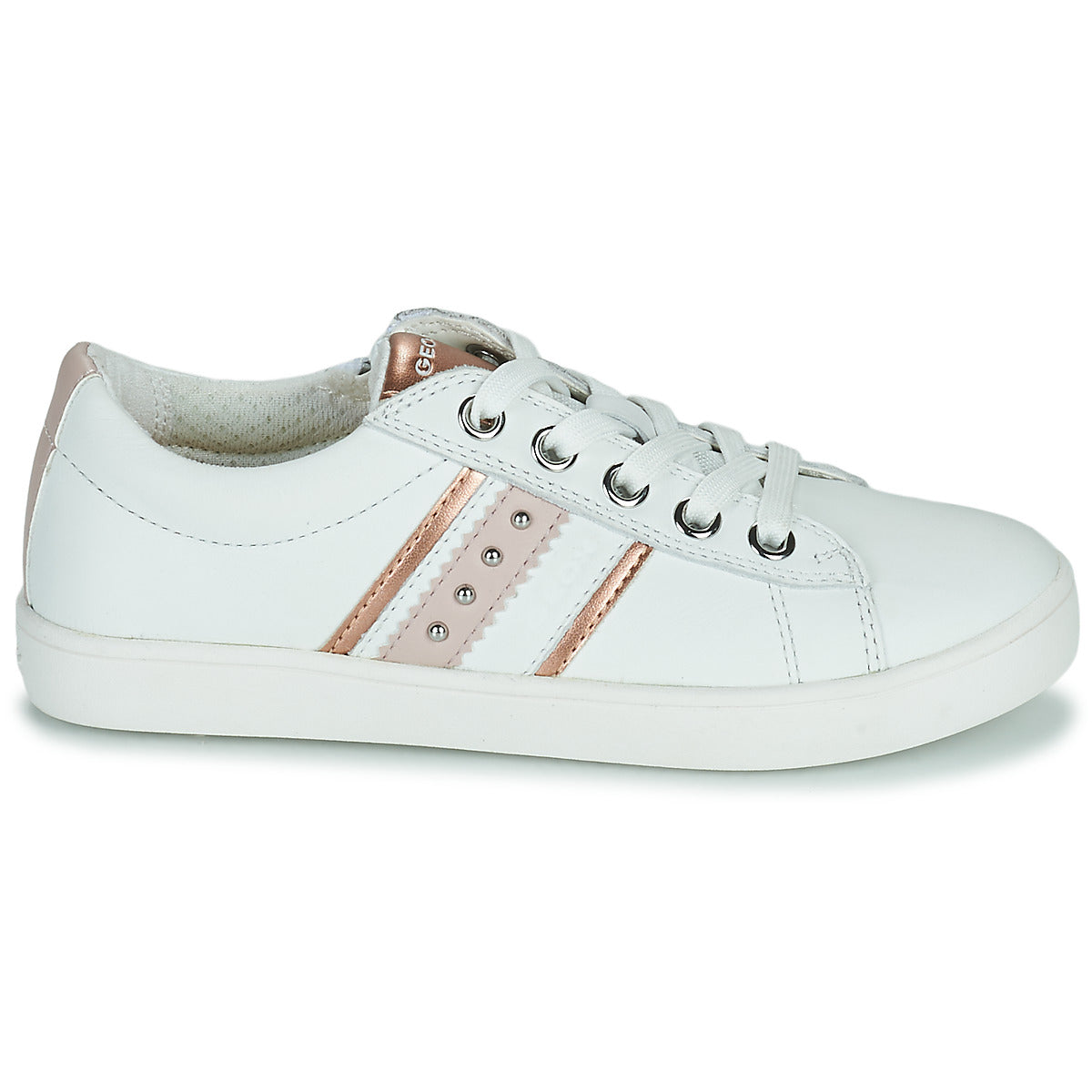Scarpe bambini ragazza Geox J KATHE GIRL Bianco