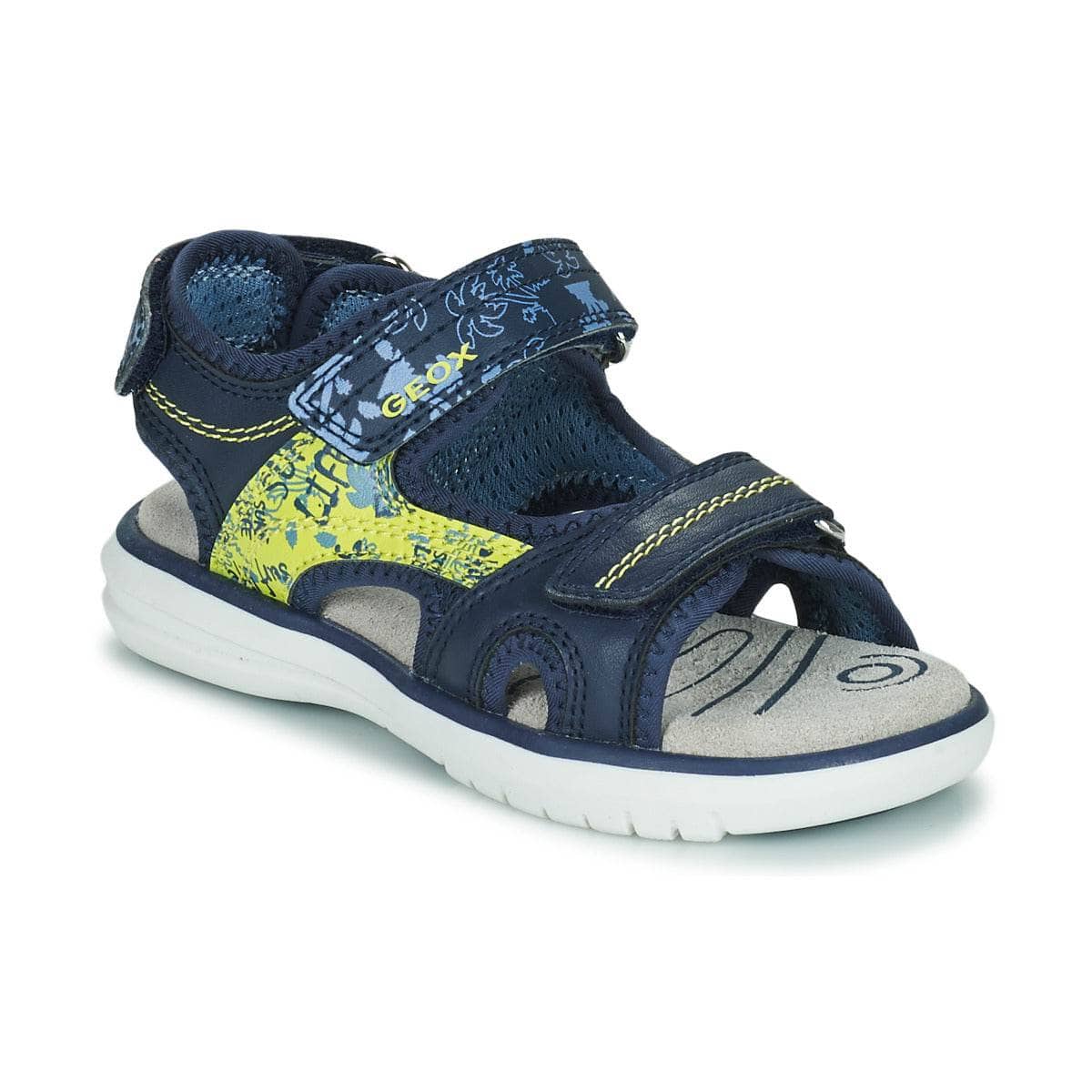 Sandali bambini ragazzo Geox J SANDAL MARATEA BOY Marine
