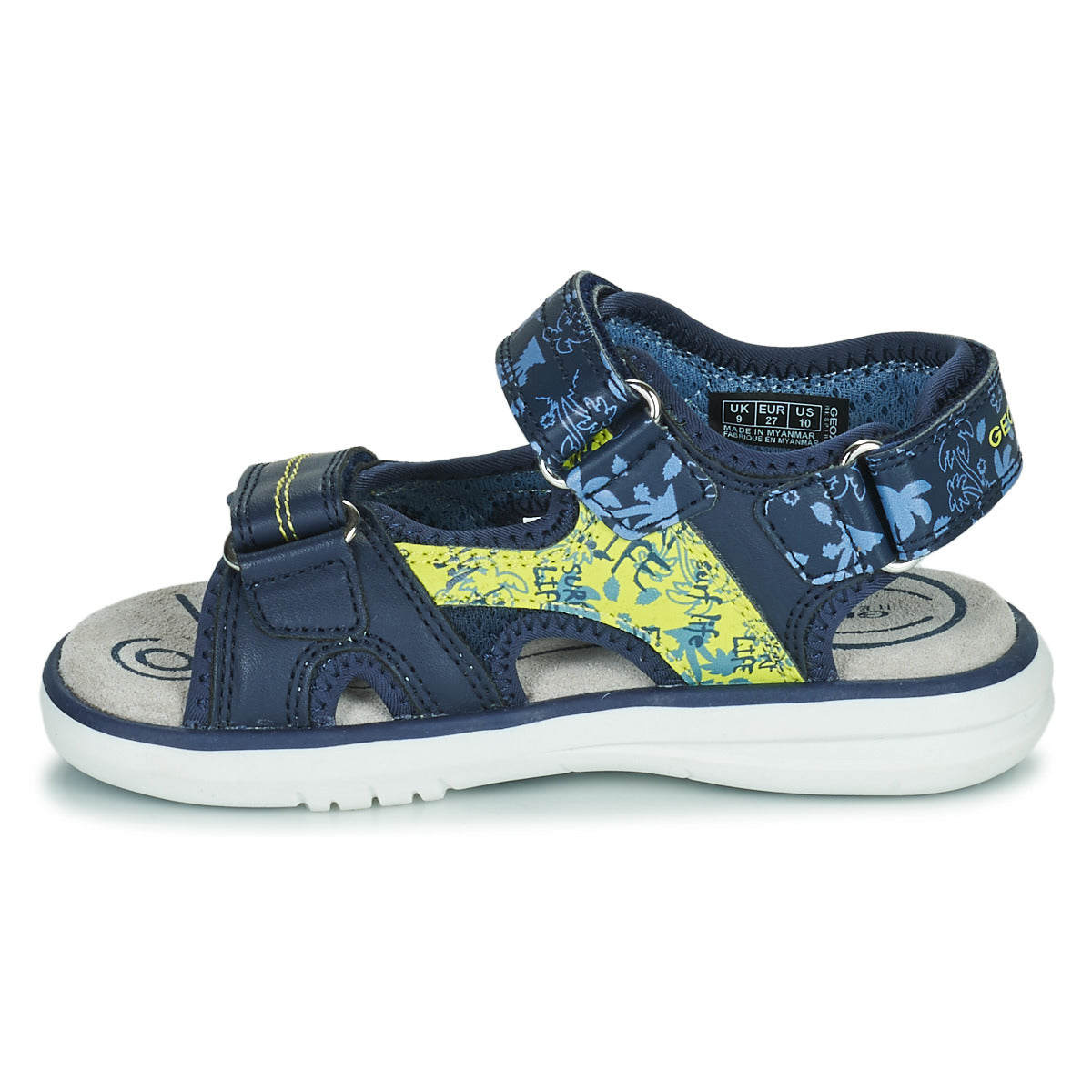 Sandali bambini ragazzo Geox J SANDAL MARATEA BOY Marine