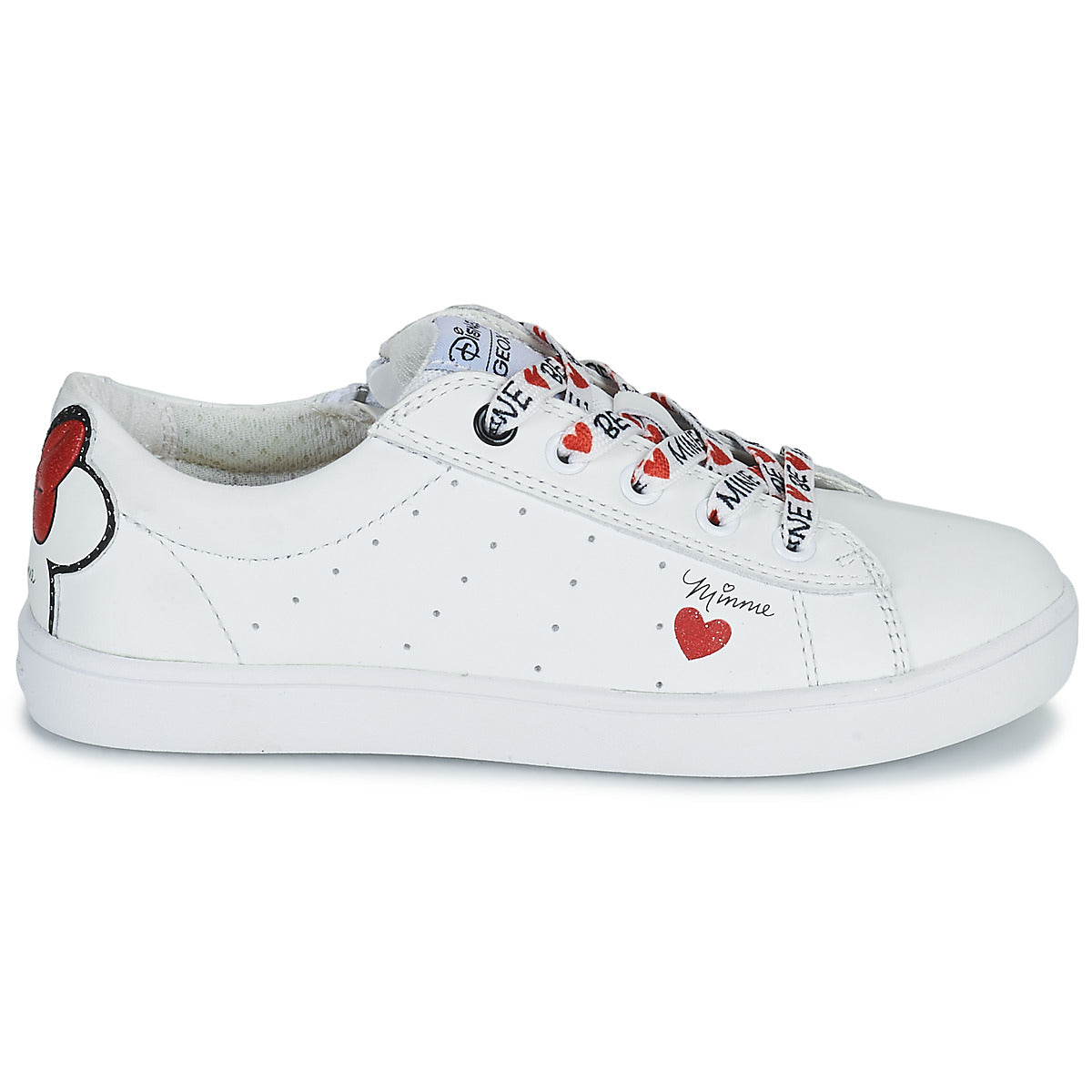 Scarpe bambini ragazza Geox J KATHE GIRL Bianco