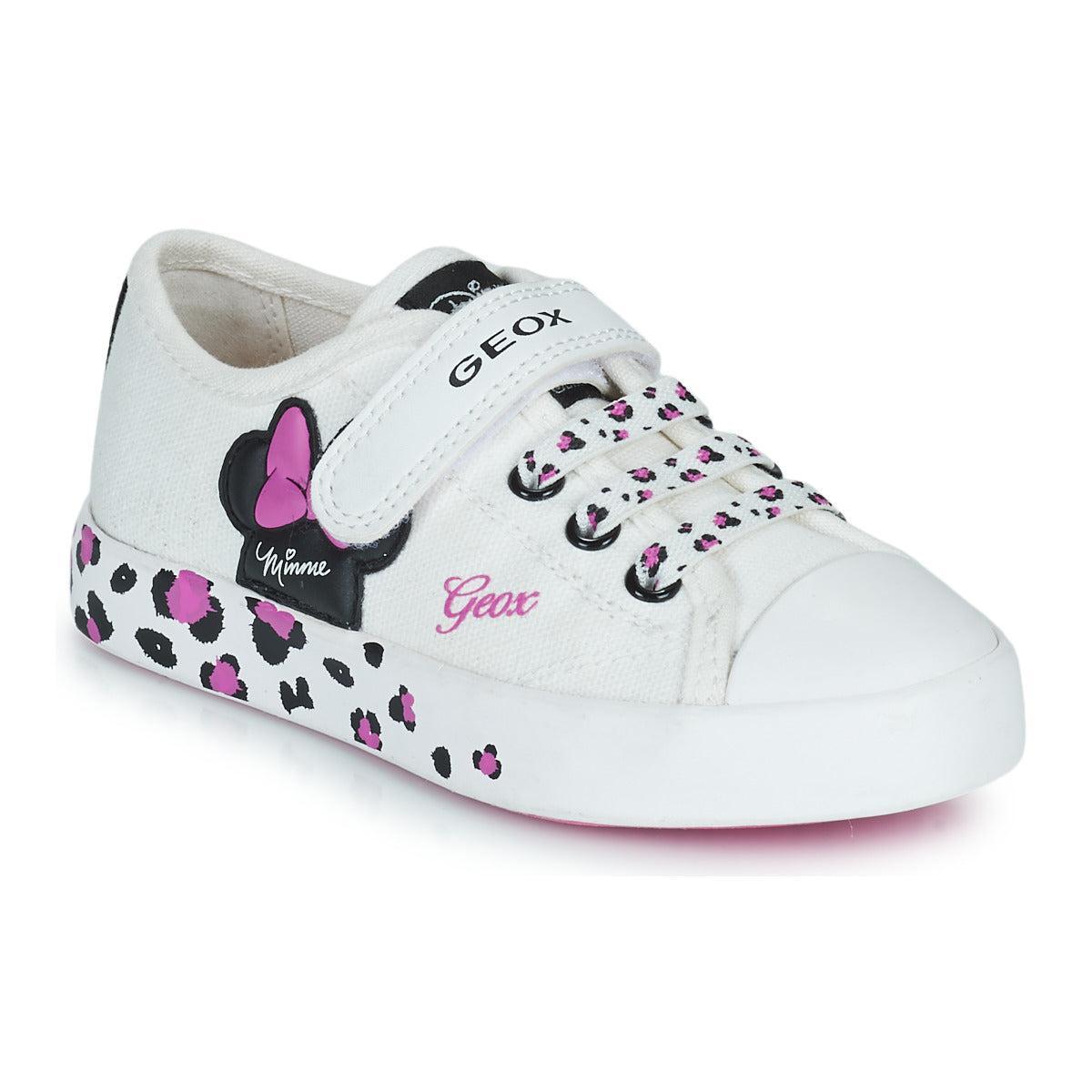 Scarpe bambini ragazza Geox JR CIAK GIRL Bianco