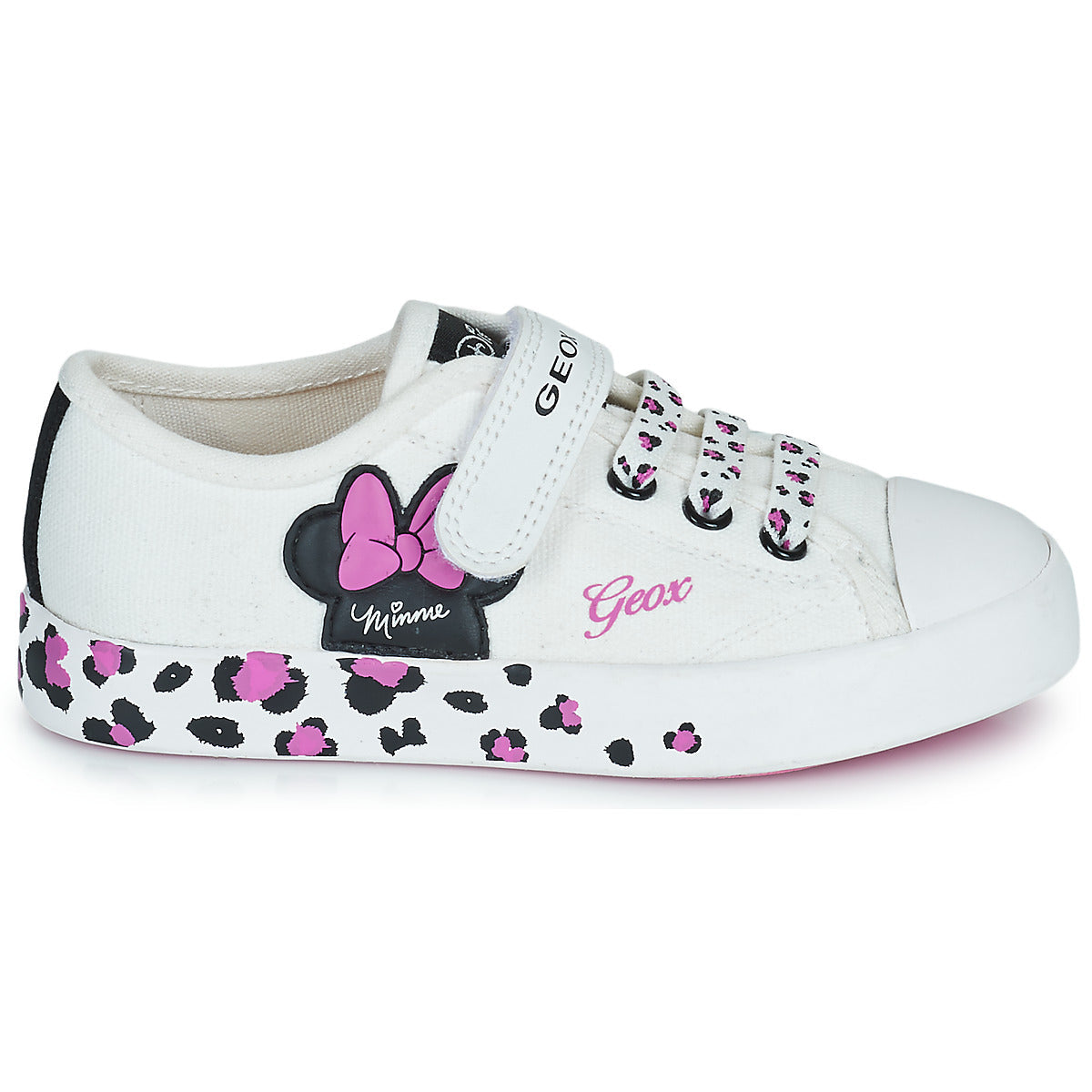Scarpe bambini ragazza Geox JR CIAK GIRL Bianco