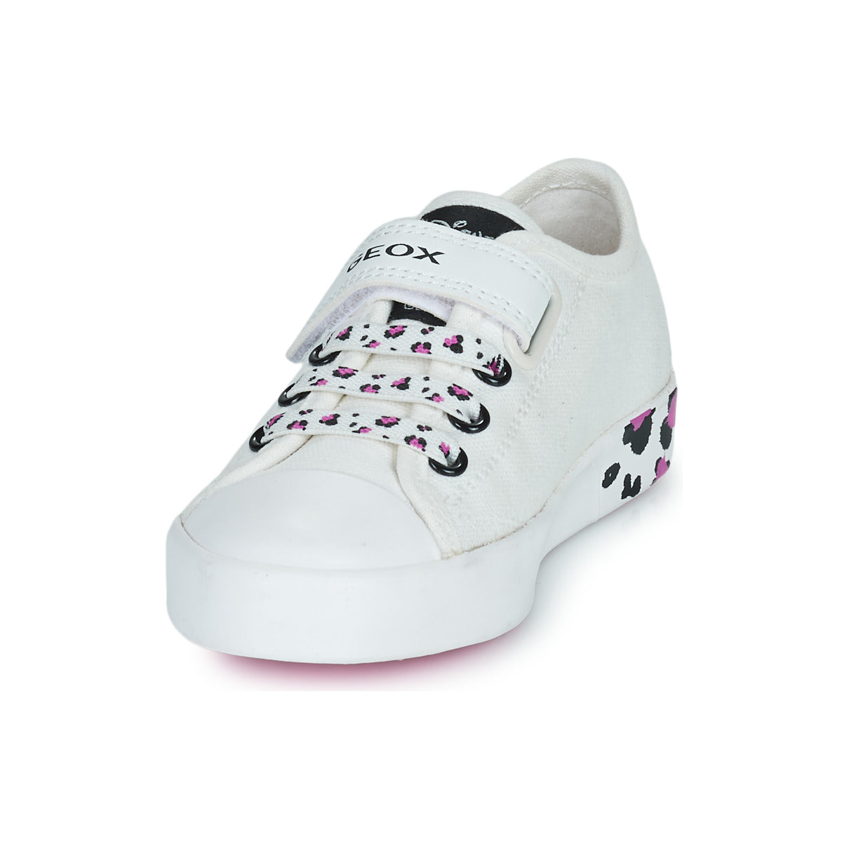 Scarpe bambini ragazza Geox JR CIAK GIRL Bianco