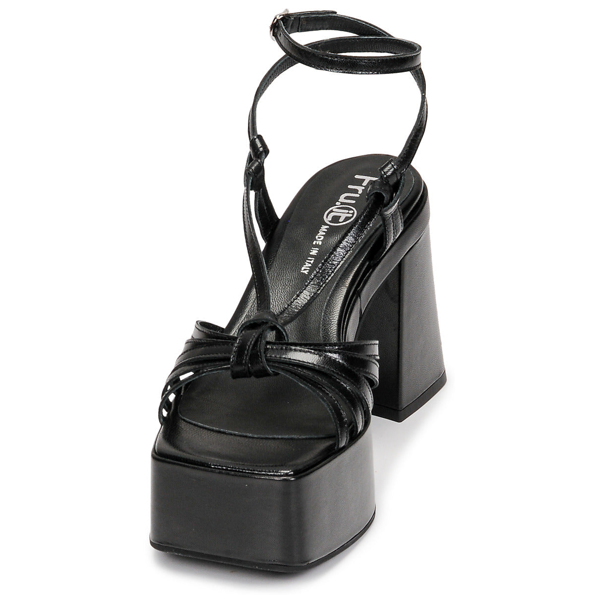 Sandali Donna Fru.it 7641-303-NERO-NERO Nero