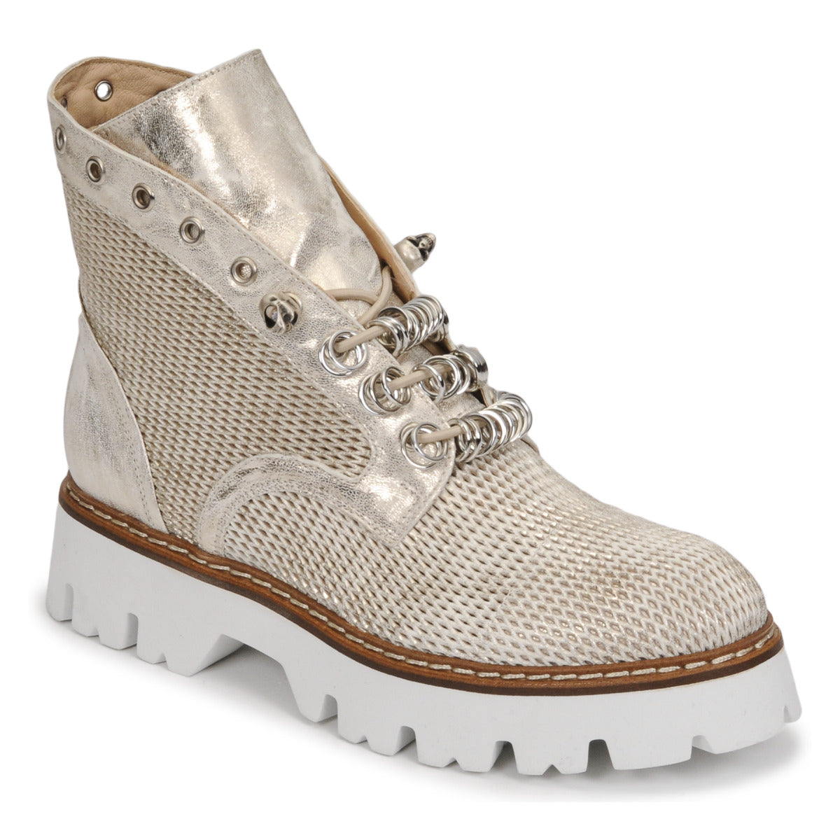 Stivaletti Donna Fru.it  7600-999-PANNA  Oro