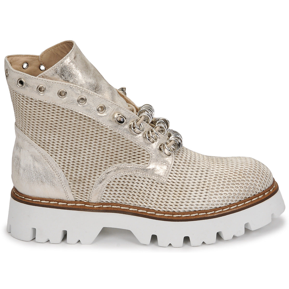 Stivaletti Donna Fru.it  7600-999-PANNA  Oro