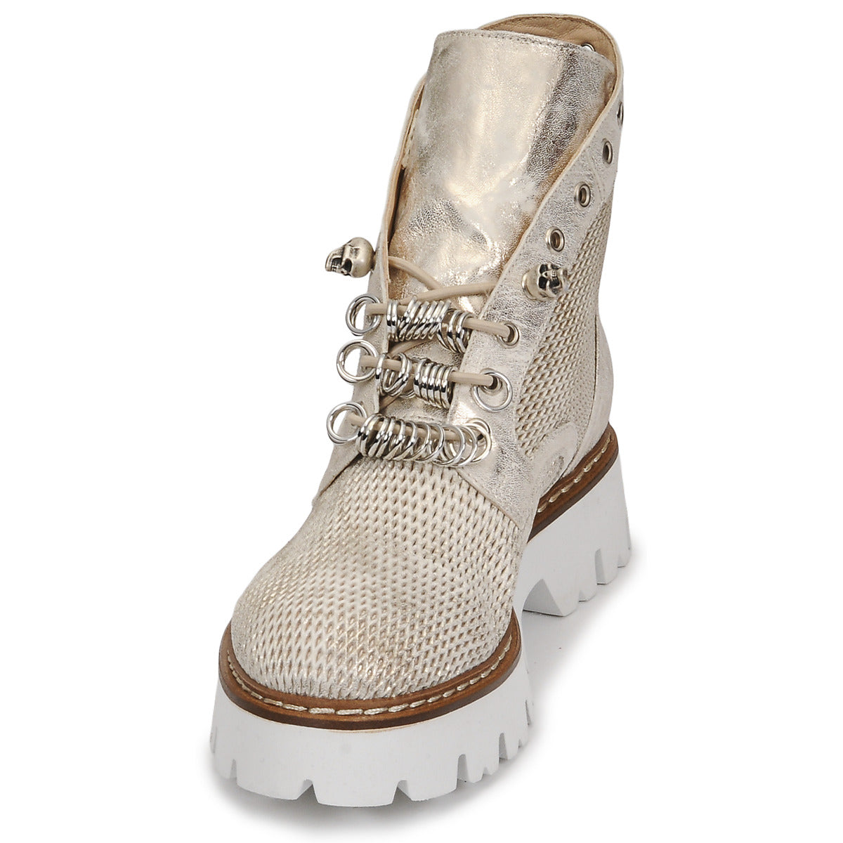 Stivaletti Donna Fru.it  7600-999-PANNA  Oro