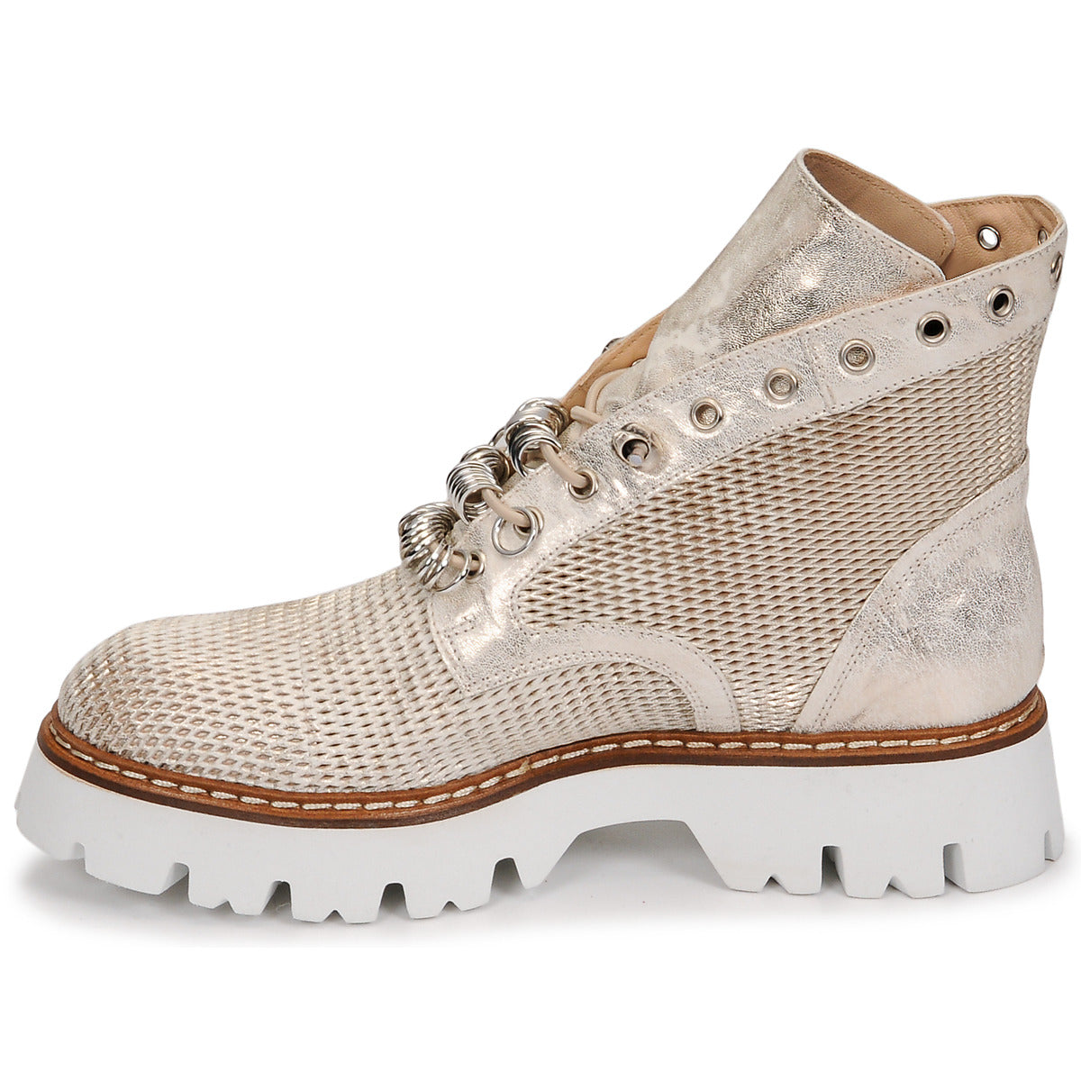 Stivaletti Donna Fru.it  7600-999-PANNA  Oro
