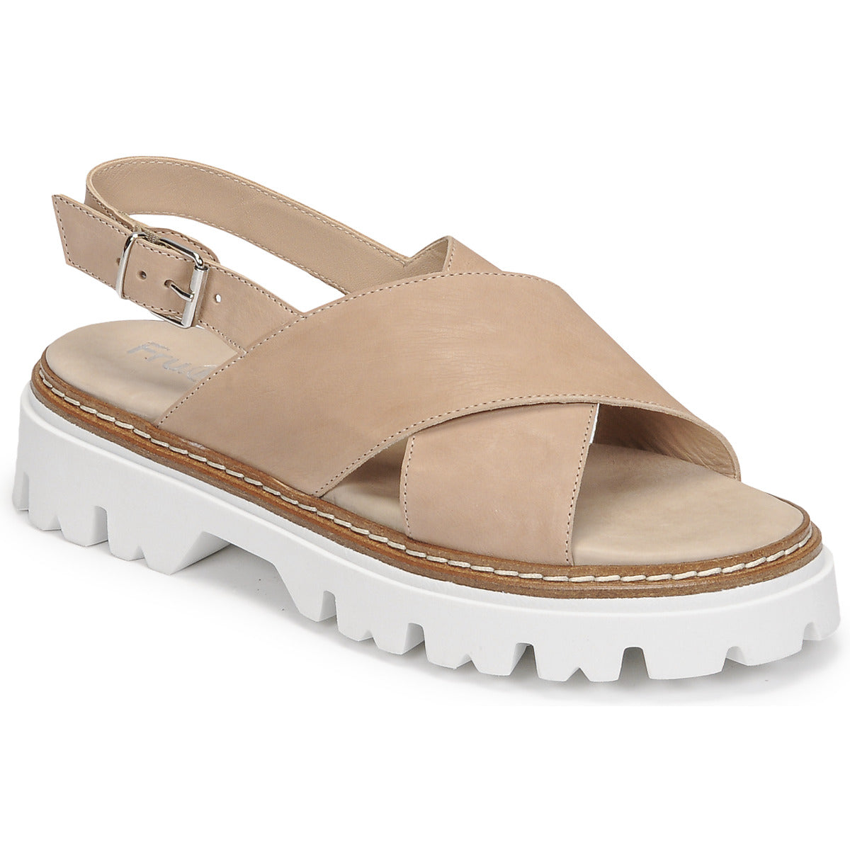 Sandali Donna Fru.it 7464-100-TEXANO Beige