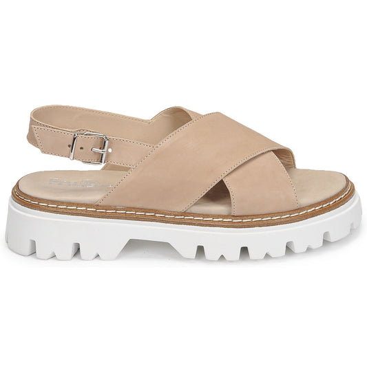 Sandali Donna Fru.it 7464-100-TEXANO Beige