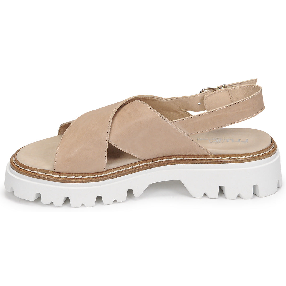 Sandali bassi Donna Fru.it  7464-100-TEXANO  Beige