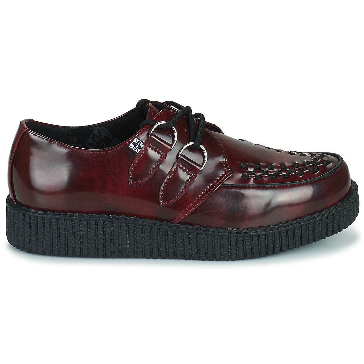 Scarpe Uomo TUK  Viva Low Creeper Burgundy  Rosso