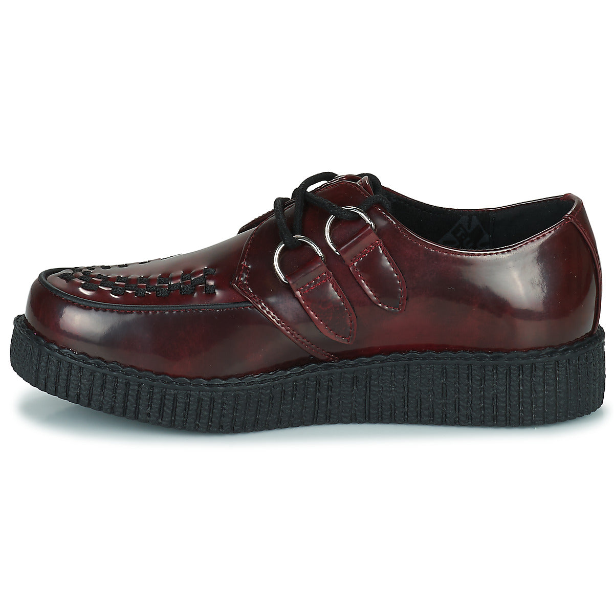 Scarpe Uomo TUK  Viva Low Creeper Burgundy  Rosso