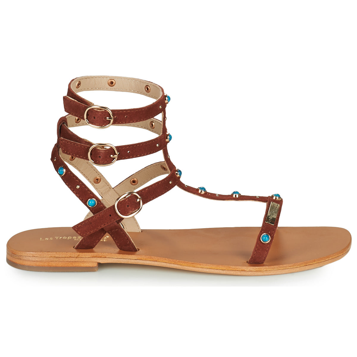 Sandali Donna Les Tropeziennes par M.Belarbi CORFOU Marrone
