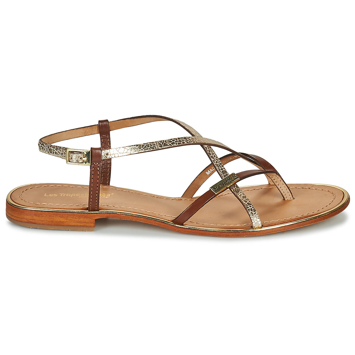 Sandali Donna Les Tropéziennes par M Belarbi MONACO Marrone
