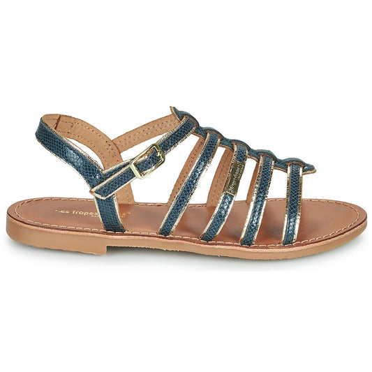 Sandali bambini ragazza Les Tropéziennes par M Belarbi MONZAR Blu