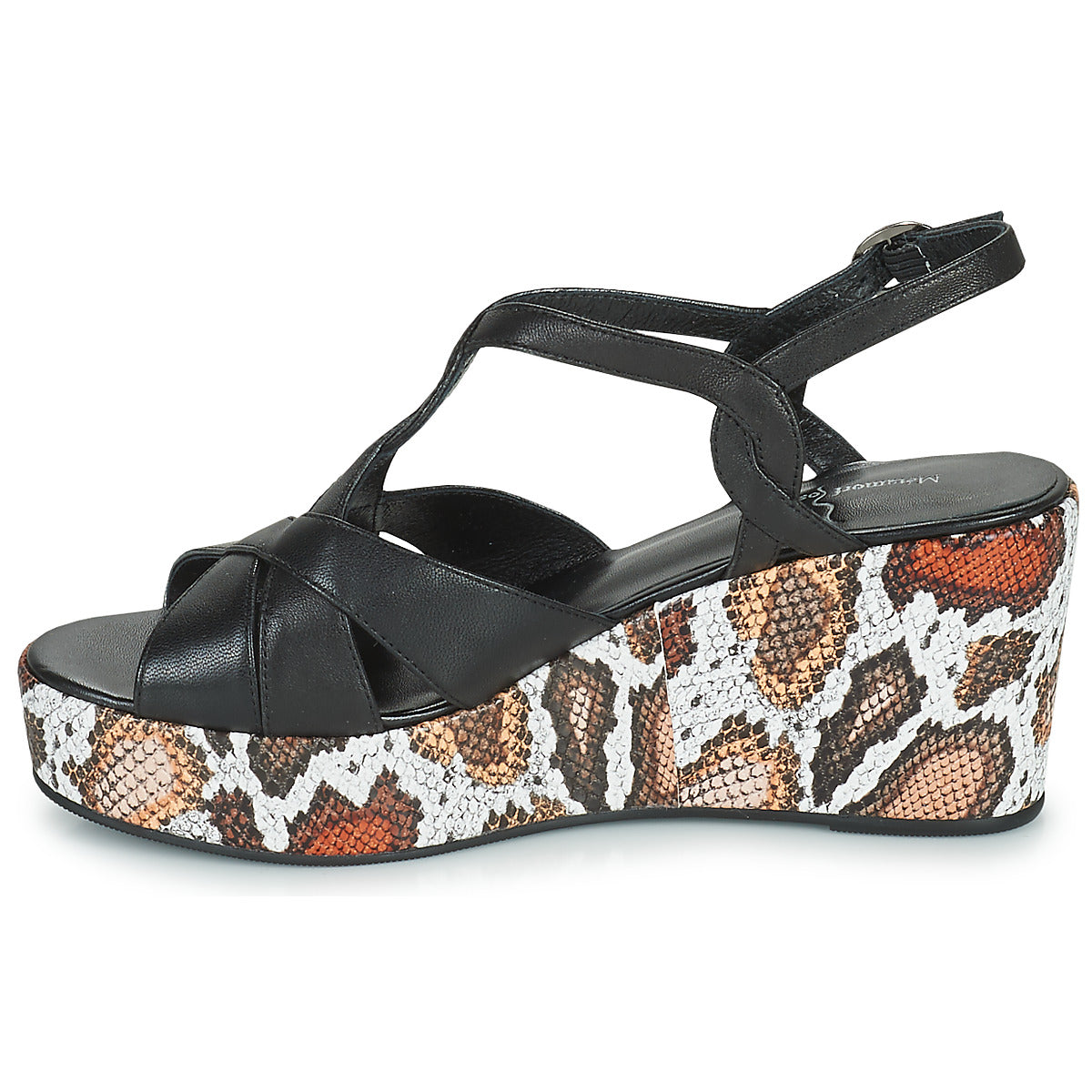 Sandali Donna Metamorf’Ose Lajeanne Nero