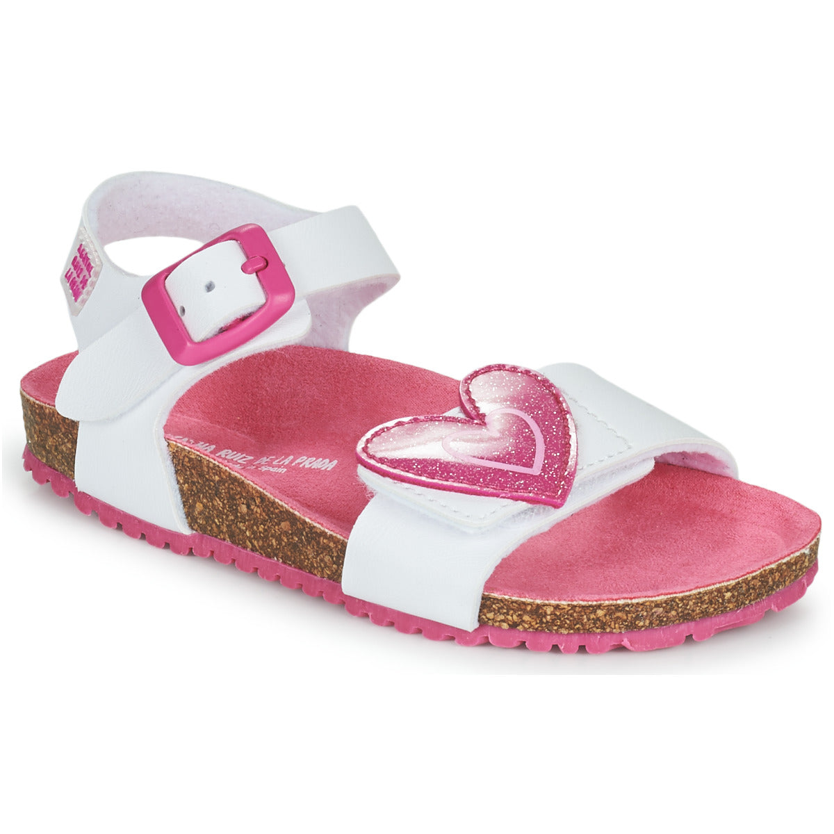 Sandali bambini ragazza Agatha Ruiz de la Prada Bio Bianco