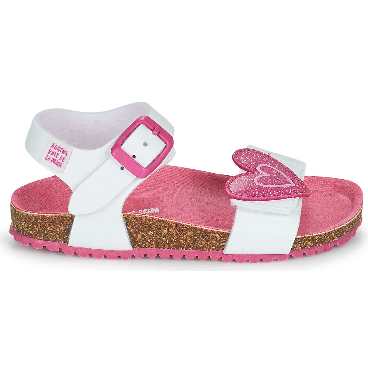 Sandali bambini ragazza Agatha Ruiz de la Prada  Bio  Bianco