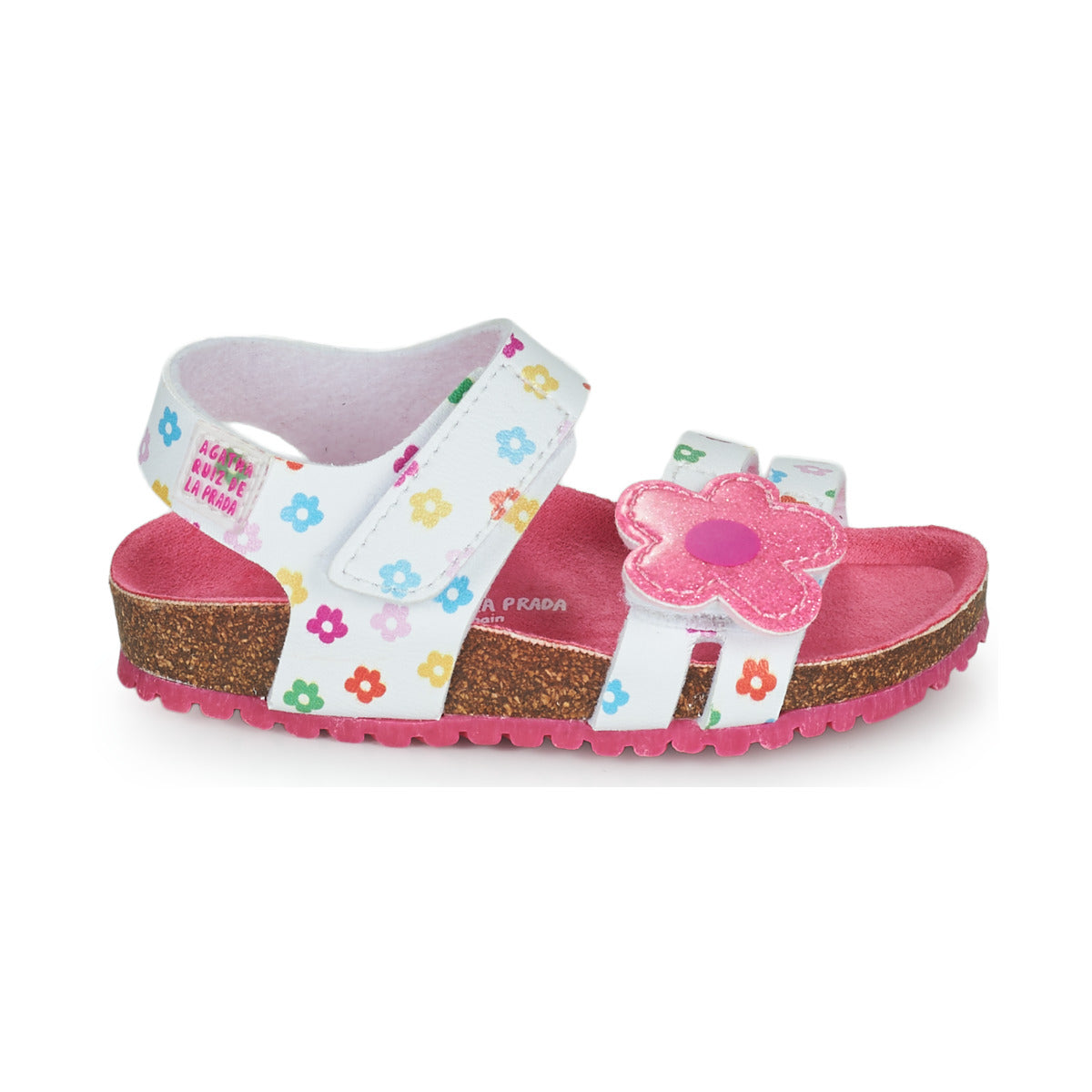 Sandali bambini ragazza Agatha Ruiz de la Prada BIO Bianco