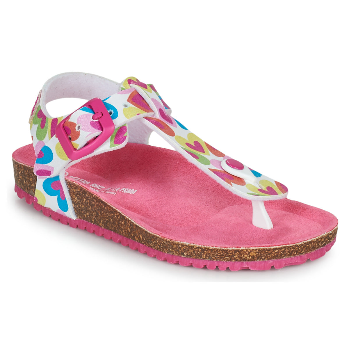 Sandali bambini ragazza Agatha Ruiz de la Prada BIO Bianco