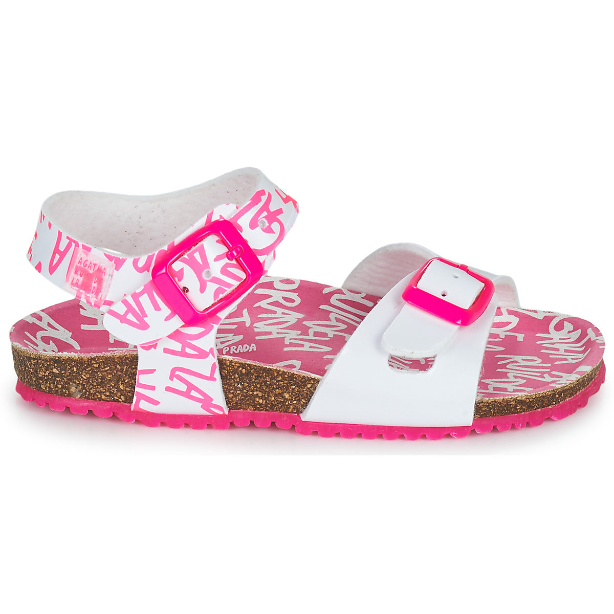 Sandali bambini ragazza Agatha Ruiz de la Prada BIO Bianco