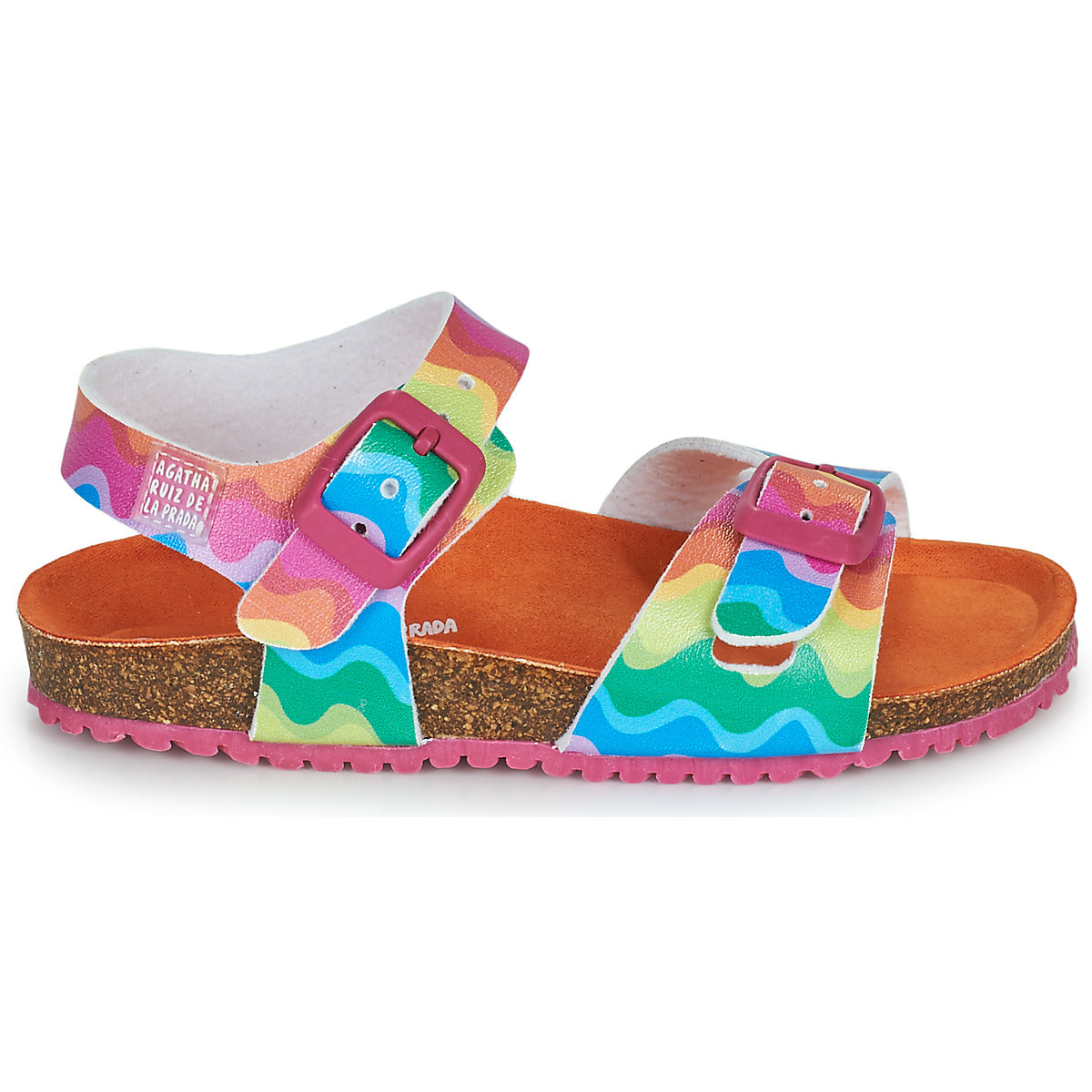 Sandali bambini ragazza Agatha Ruiz de la Prada BIO Multicolore