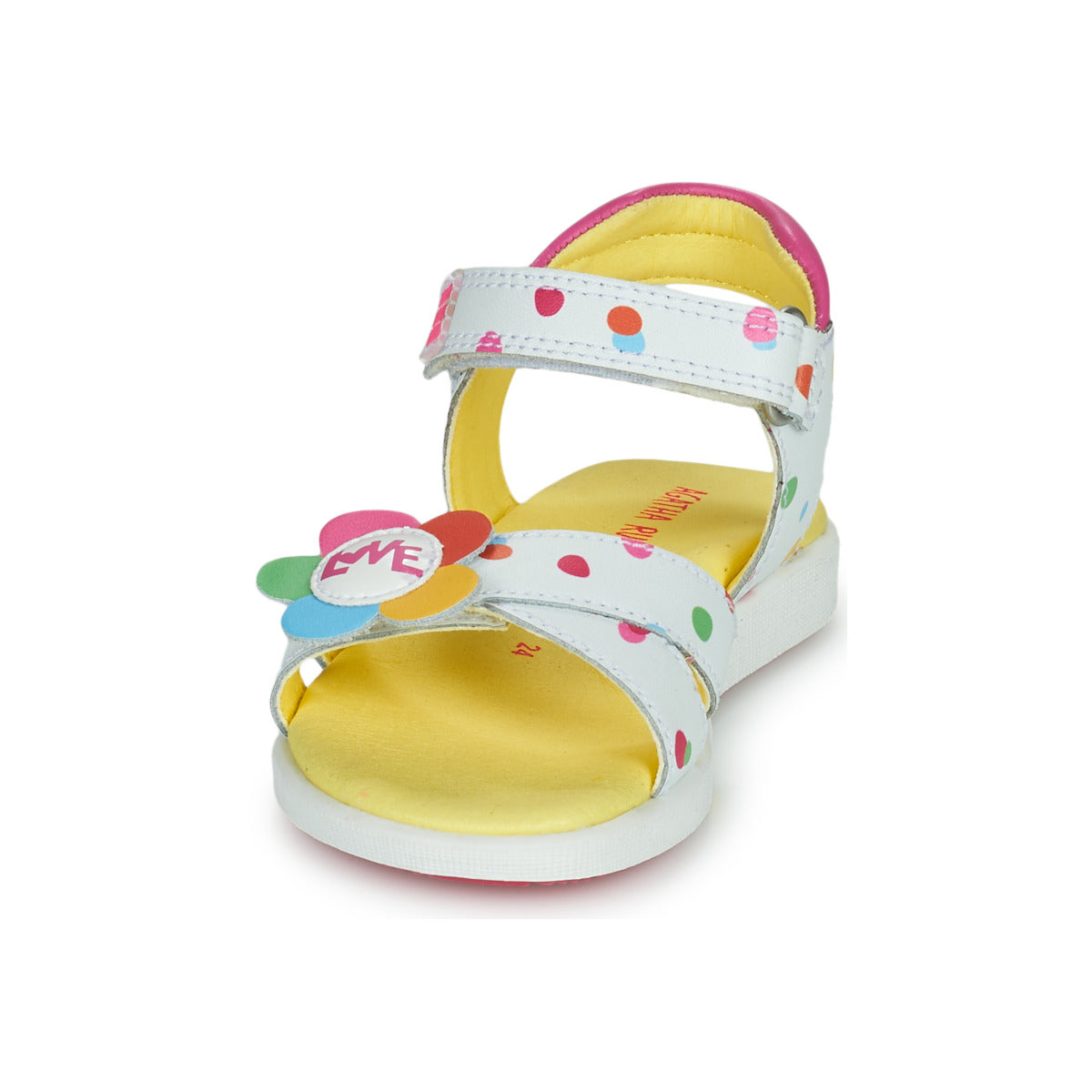 Sandali bambini ragazza Agatha Ruiz de la Prada AITANA Bianco