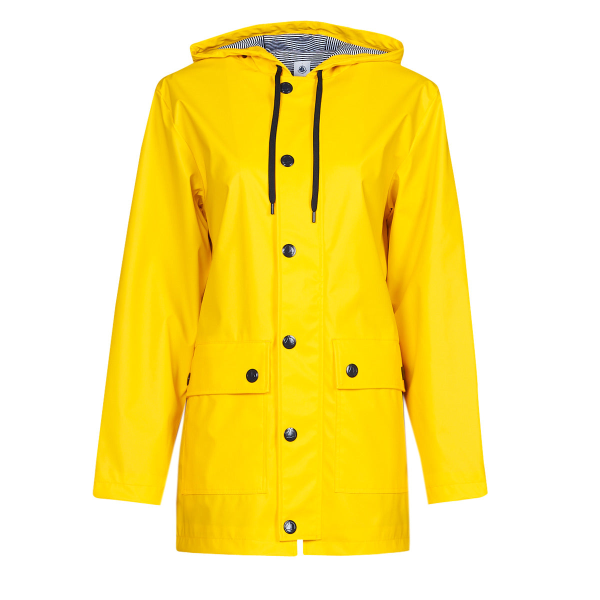 Parka Donna Petit Bateau BAIGA Giallo