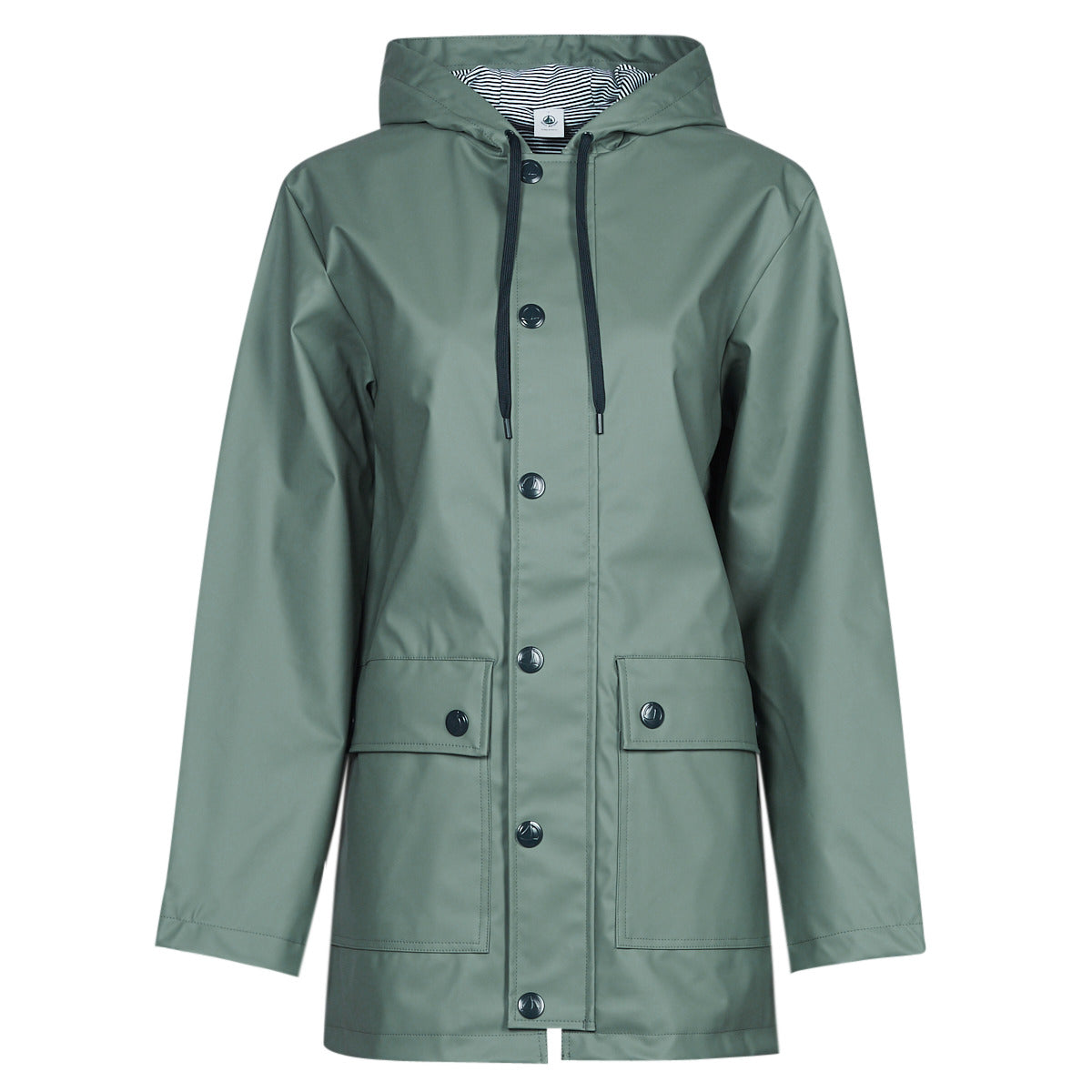Parka Donna Petit Bateau BAIGA Kaki