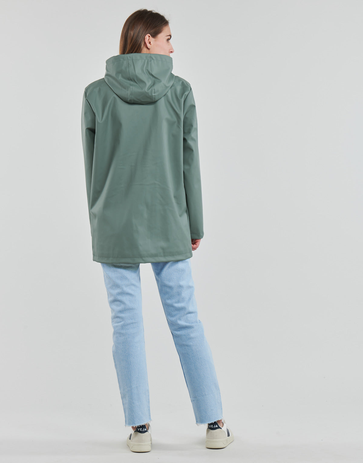 Parka Donna Petit Bateau BAIGA Kaki