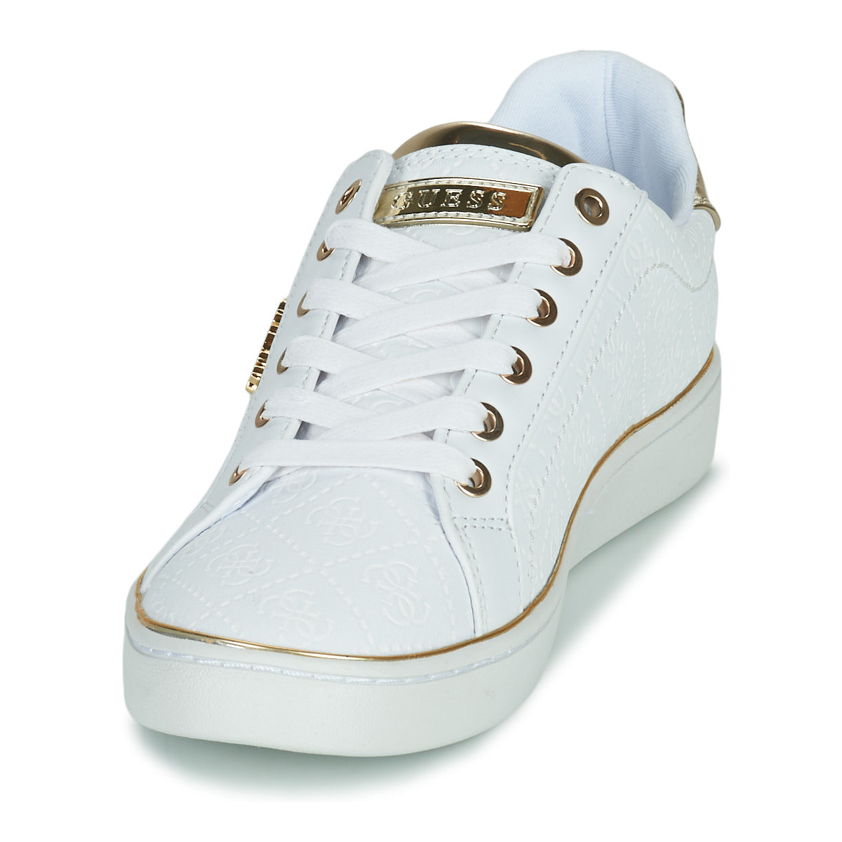 Sneakers basse Donna Guess BECKIE Bianco