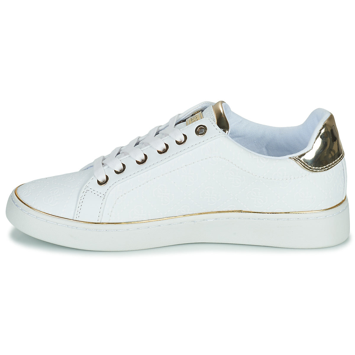 Sneakers basse Donna Guess  BECKIE  Bianco