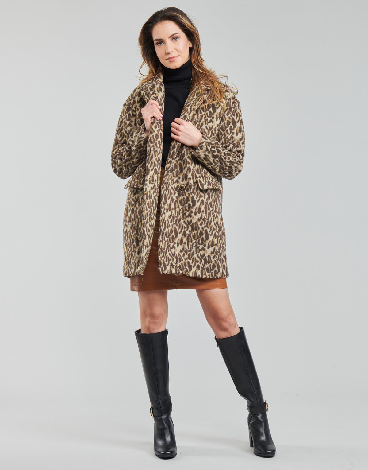 Mantella Donna Moony Mood CIELLO Marrone