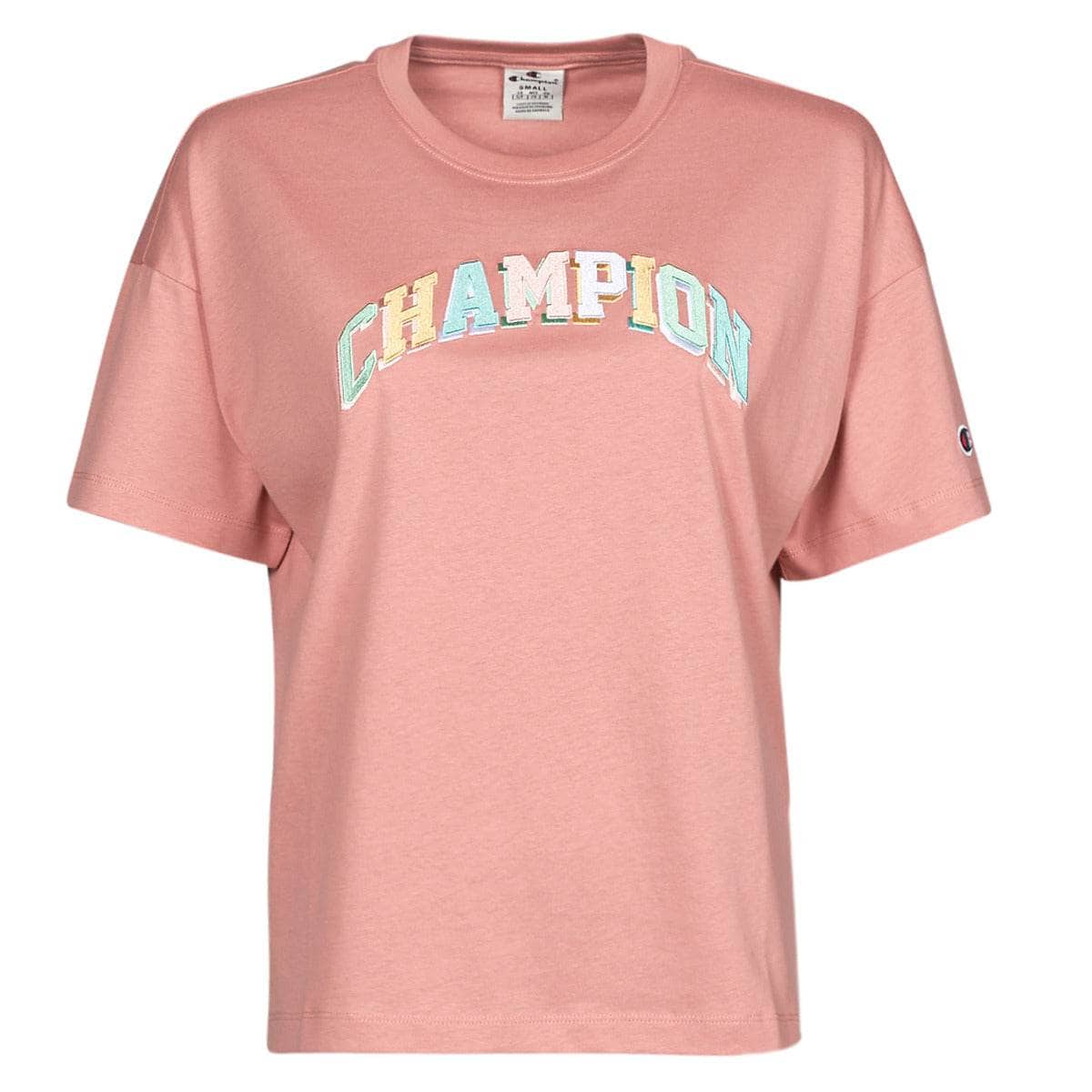 T-shirt Donna Champion 115190 Rosa
