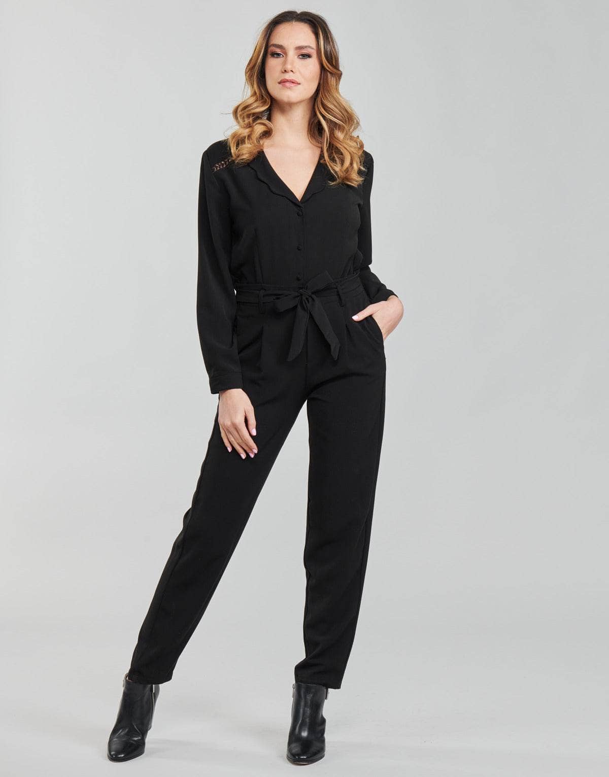 Tute / Jumpsuit Donna Moony Mood PEPITA Nero