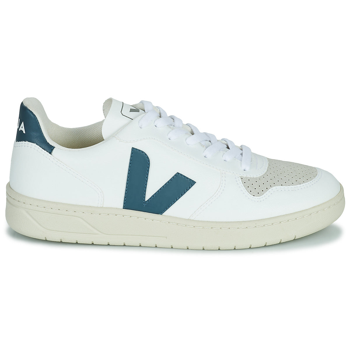 Sneakers Uomo Veja V-10 Bianco